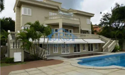 Sobrado com 4 dormitórios à venda, 1256 m² por r$ 12.000.000,00 - tamboré 03 - santana de parnaíba/sp