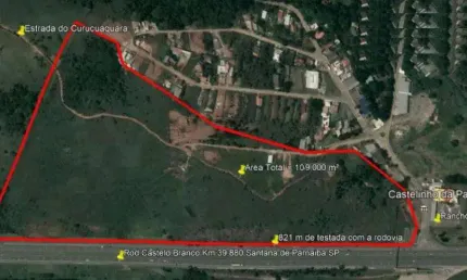 Área à venda, 109.000 m² por R$ 19.620.000,00 - Recanto Maravilha III - Santana de Parnaíba/SP