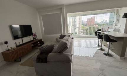 Apartamento com 2 dormitórios para alugar, 69 m² por R$ 5.967,83/mês - Alphaville - Barueri/SP
