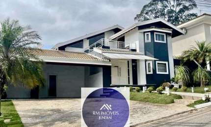 Casa em condomínio fechado com 4 quartos para alugar na Alameda Terra Azul, 900, Jundiaí Mirim, Jundiaí, 714 m2 por R$ 15.800