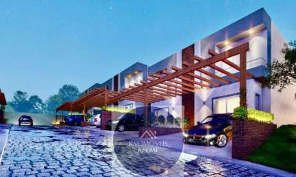 Casa em condomínio fechado com 3 quartos à venda na Rua Doutor Walter de Freitas, 100, Engordadouro, Jundiaí, 146 m2 por R$ 980.000
