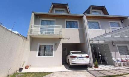 Excelente Sobrado Triplex com 118m², 3 dormitórios ( sendo 1 suíte ) e 2 vagas - Abranches - Curitiba - PR
