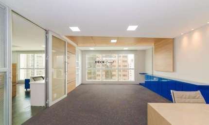 Sala comercial no bairro Bigorrilho com 82m², mobiliado e com 2 vagas - Bigorrilho - Curitiba - PR