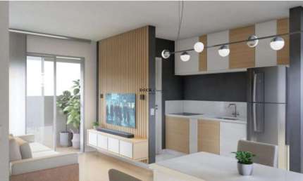 LANÇAMENTO! Apartamento no bairro Bacacheri com 2 dormitórios ( sendo 1 suíte ) e 1 vaga - Bacacheri - Curitiba - PR