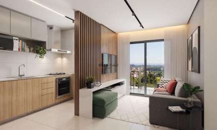 Apartamento em Pinhais com 32,83m², 2 dormitórios e 1 vaga - Pinhais - PR