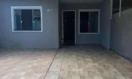 Casa em Fazenda rio grande com 53m², 3 dormitórios e 1 vaga - Fazenda rio Grande - PR
