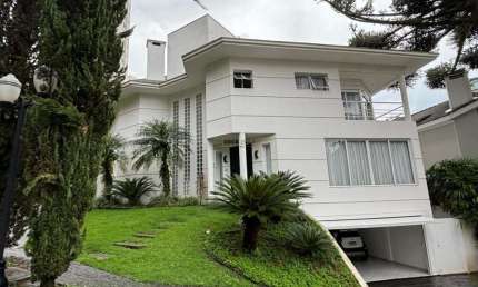 Sobrado de alto padrão em condomínio fechado no Ecoville, 3 dormitórios ( sendo 3 suítes ) e 4 vagas - Campo Cumprido - Curitiba - PR