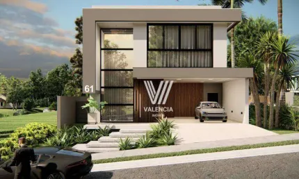 Casa térrea green village | 4 suítes | 2 vagas | 307 m² priv | santa felicidade - curitiba/pr