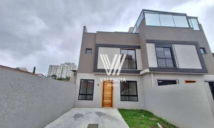 Sobrado | 3 dorm | Suíte | 2 vagas | 141 m² priv | Lindóia - Curitiba/PR