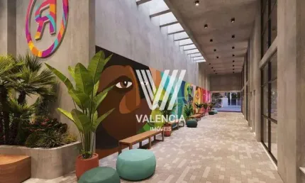 Republik | 1 dorm | Studio | 19 m² priv | Centro - Curitiba/PR