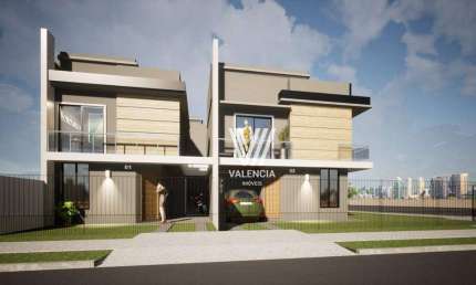 Sobrado | Res. Barcelona | 2 dorm | 2 vagas | 67 m² priv | Campo Comprido - Curitiba/PR
