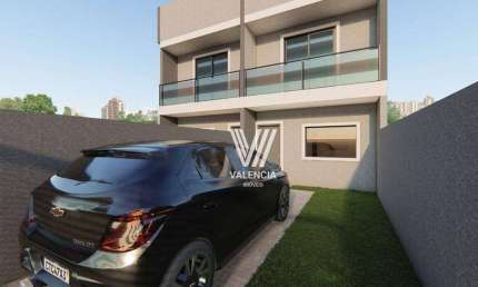 Sobrado em Condominio | 2 Dorms | 82m² priv | 2 Vagas | Umbara - Curitiba/PR