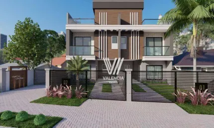 Sobrado em condominio | 4 dorms | 171m² priv | 2 vagas | portão - curitiba/pr