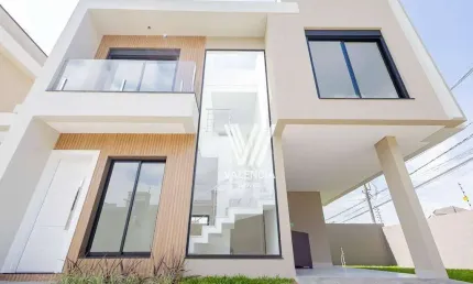 Sobrado em condominio | 119m² priv | 3 dorms | 2 vagas | hauer - curitiba/pr