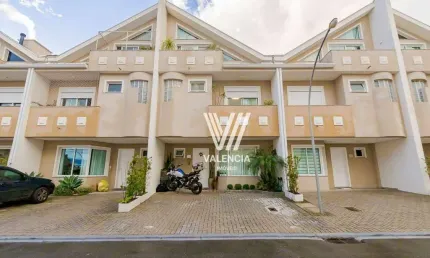 Sobrado em condominio | 170m² priv | 4 dorms | 2 vagas | jardim das américas/pr