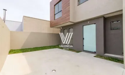 Sobrado em Condominio | 3 Dorms | 110m² | 2 vagas | Uberaba - Curitiba/PR