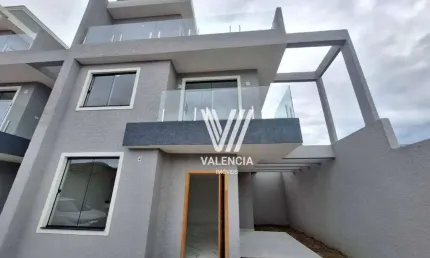 Sobrado em Condominio | 3 Dorms | 2 Vagas | 100m² | Pinheirinho - Curitiba/PR