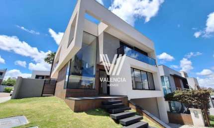 Sobrado em Condominio | 4 Suites | 6 Vagas | 350m² | Santa Candida - Curitiba/PR