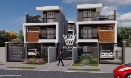 Sobrado de Rua | 4 Dorms | 2 Vagas | 122m² | Uberaba - Curitiba/PR