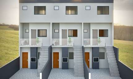 Sobrado | 2 Dorm | Semi - Mobiliado |  | 48m² priv | Pinheirinho - Curitiba/PR