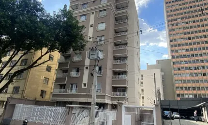 Apartamento | 1 Dorm | Mobiliado | 39m² priv | Centro - Curitiba/PR
