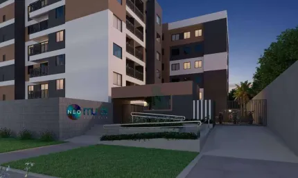 Apartamento à venda, 32 m² por R$ 344.334,78 - Novo Mundo - Curitiba/PR