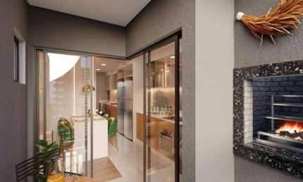 Apartamento com 2 dormitórios com suíte à venda, 48 m² por R$ 402.680 - Novo Mundo - Curitiba/PR