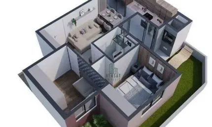 Apartamento Garden à venda, 45 m² por R$ 399.414,00 - Novo Mundo - Curitiba/PR
