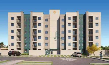 Apartamento à venda, 46 m² por R$ 356.960,54 - Capão Raso - Curitiba/PR