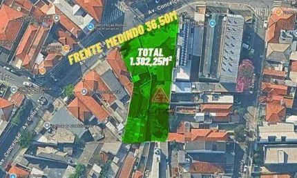 Terreno à venda, 1382 m² por R$ 6.850.000,00 - Vila Isolina - São Paulo/SP