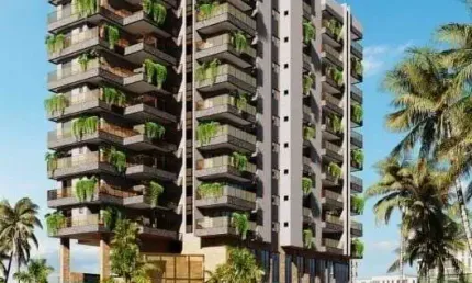 Apartamentos à Venda em Ponta D'areia, Ed. Monte Meru - 3 Suítes - 141m²