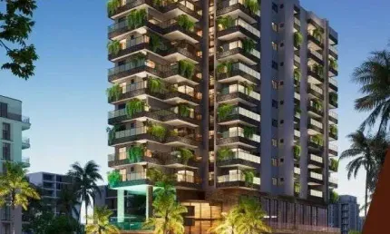 Apartamentos à Venda em Ponta D'areia, Ed. Monte Meru - 3 Suítes - 135m²