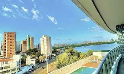 Apartamento à Venda em Ponta D'areia, Ed. Mangata - 4 Suítes - Vista Mar e Lagoa
