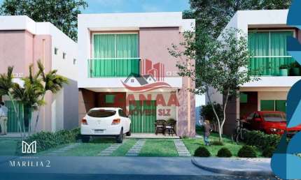 Casa em Condomínio à Venda no Araçagy - Cond. Marilia III - 3 quartos - Lazer