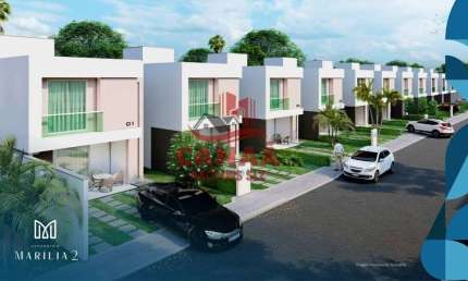 Casa em Condomínio à Venda no Araçagy - Cond. Marilia I - 3 quartos - Lazer