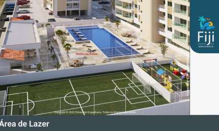 Apartamentos à Vendas em Cohama - Cond. Fiji Residence - 2 quartos - 62m²