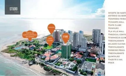 Apartamentos Studios à Venda em Ponta D'areia - Studio 7 Peninsula - 2 quartos