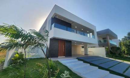 Casa Duplex de Alto Padrão a Venda em Cond. Alphaville - Araçagy - 5 Suítes