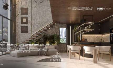 Apartamento Tipo Lotf em Ponta D'Areia - Mount Solaro - 2 suítes - Vista mar