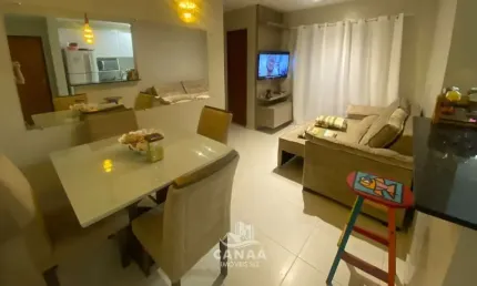 Excelente Apartamento a Venda no Cond Aririzal Residence - 2 quartos - Mobiliado