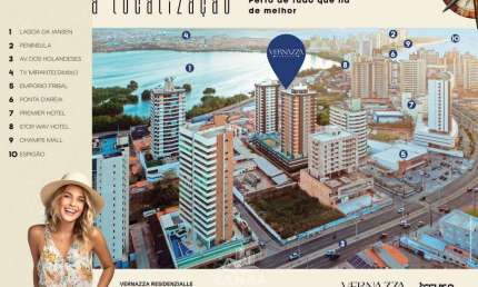 Apartamentos Venda na Ponta D'Areia - Ed Vernazza  - 3 quartos - 90m² - Nascente