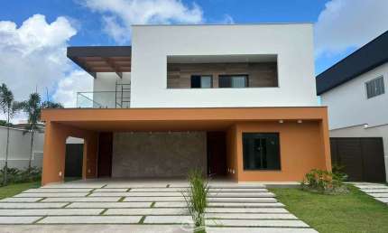 Casa Duplex de Alto Padrão a Venda no Cond. Alphaville em Araçagy - 3 Suítes