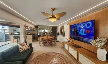 Apartamento Cobertura a Venda em Ponta D'Areia - 3 quartos - Closet - Piscina