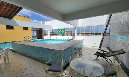 Apartamento cobertura a venda em jardim renascença - 3 quartos - piscina