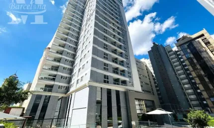 Prédio novo 100% concluído 3 quartos 2 suítes churrasqueira andar alto 02 vagas spa em frente ao shopping curitiba