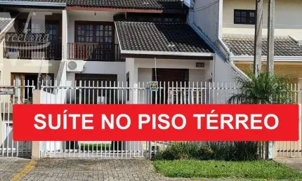 Sobrado no xaxim. semi mobiliado. 4 quartos. 2 suites. permuta por casa ou sobrado na região norte de curitiba.