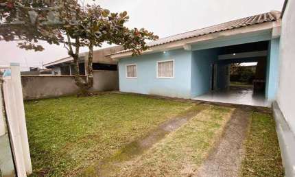 CASA EM ALVENARIA EM RUA ASFALTADA EXCELENTE LOCALIZAÇÃO MOBILIADA COM TERRENO DE 324 M2 BALNEARIO PRIMAVERA PONTAL DO PARANÁ CHURRASQUEIRA