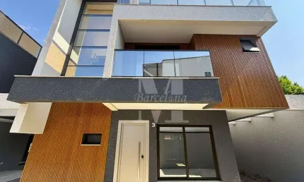 Sobrado alto padrão residencial bruder jardim das américas 03 suites spa com banheira e churrasqueira no ático