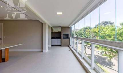 APARTAMENTO NO ÁGUA VERDE MOBILIADO PRIMEIRA LOCAÇÃO 4 QUARTOS 3 VAGAS PISCINA.