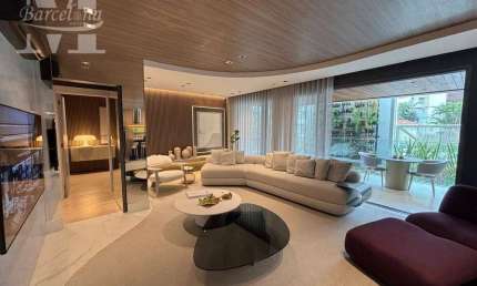 EDIFÍCIO LANDHAUS NO ECOVILLE, APARTAMENTO ALTO PADRÃO COM 193m², 4 VAGAS. ENTREGA EM SETEMBRO 2025.